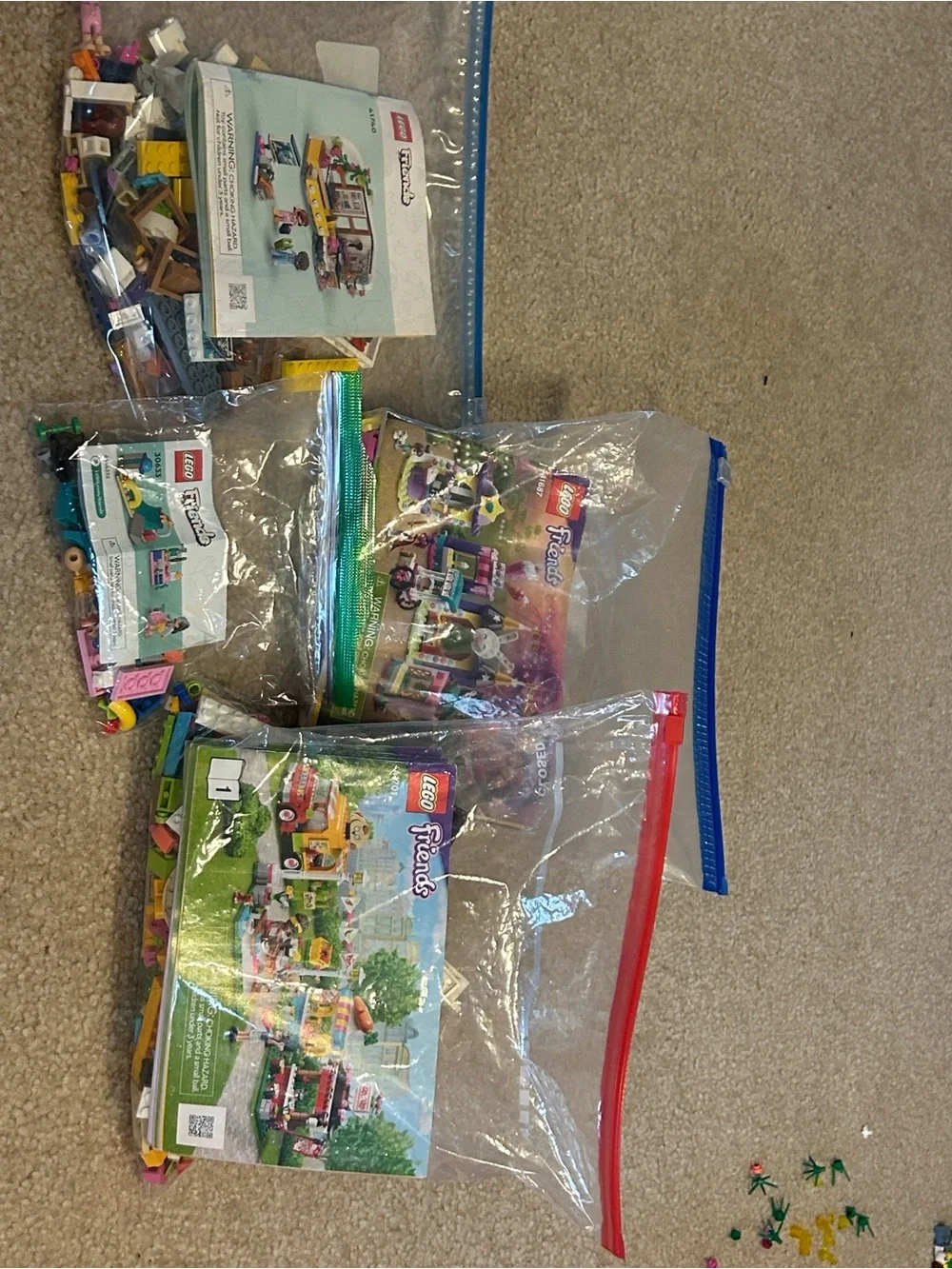 LEGO brand 2 sets of Hidden Side series
